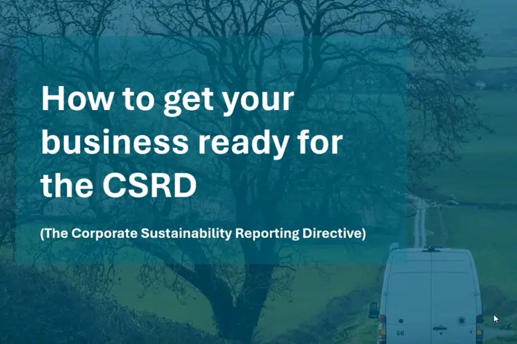 How to get your business ready for CSRD